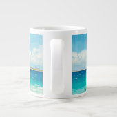 Rustige Windsurf Scene Grote Koffiekop (Achterkant)