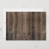 Rustige Wine Barrel Sunflower Cowgirl Birthday Kaart (Achterkant)