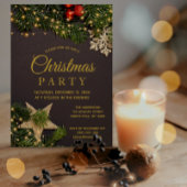 Rustige Winter Holiday verlicht kerstfeest Kaart