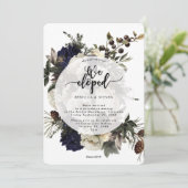 rustige winter stak de knoop die we op uitnodiging (Staand voorkant)