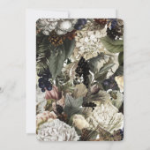 rustige winter stak de knoop die we op uitnodiging (Achterkant)