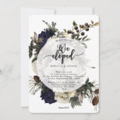 rustige winter stak de knoop die we op uitnodiging (Voorkant)