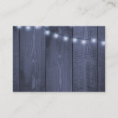 Rustige winterbloemige bruinktbruine marinejager R Informatiekaartje (Achterkant)