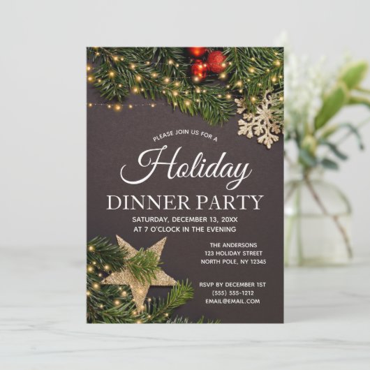 Rustige winterfeestdag lichte sinusappel kaart (Staand voorkant)