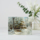 Rustige wintermiddag door William Baker, beeldende Briefkaart (Staand voorkant)