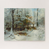 Rustige wintermiddag door William Bliss Baker Legpuzzel (Horizontaal)