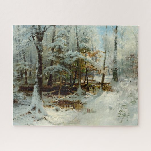 Rustige wintermiddag door William Bliss Baker Legpuzzel (Horizontaal)