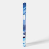 Rustige winternacht in een met sneeuw bedekt dorp Case-Mate iPhone case (Achterkant / Rechts)