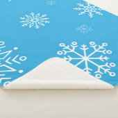 Rustige Winterstemming Sherpa Deken (3/4)