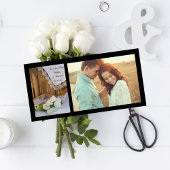 Rustige Witte Tulps Barn Wedding Save the Date