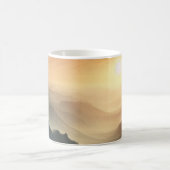 rustige woestijn koffiemok (Center)