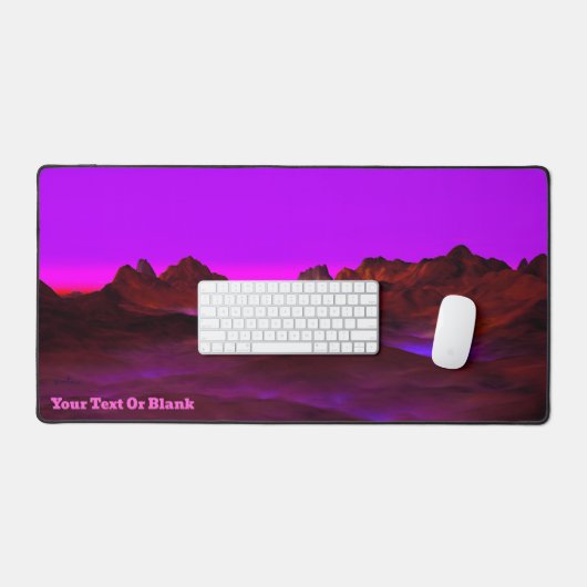 Rustige woestijnavond bureaumat (Keyboard & Muis)