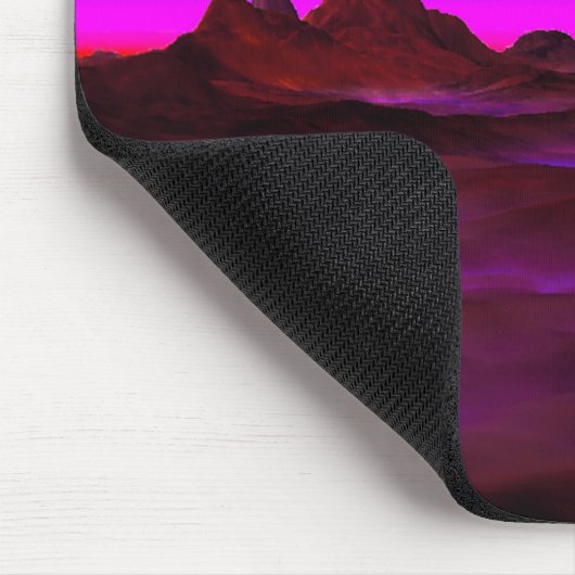 Rustige woestijnavond muismat (Hoek)