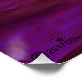 Rustige woestijnavond perfect poster (Hoek)