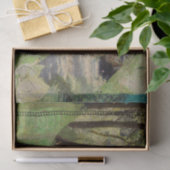 Rustige  Woman Green Texture Decoupage Tissuepapier (Geschenk)