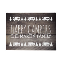 Rustige Wood Aangepaste RV Camping | Happy Campers