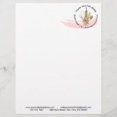 Rustige Wood Bakery Cake Order Form Flyer (Achterkant)