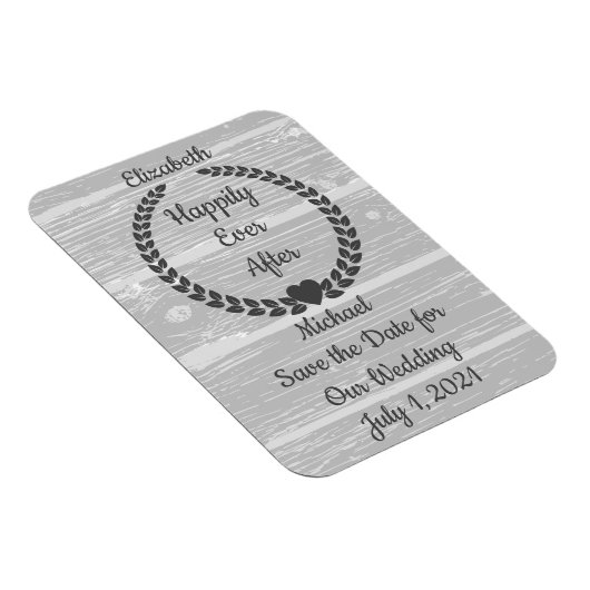 Rustige Wood Coupé sparen de Datum Magneet (Rechterzijde)