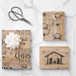 Rustige Wood Merry CHRISTmas Nativiteit Religieuze Inpakpapier Vel<br><div class="desc">We zeggen "prettige kerst", maar vaak vergeten we de oorsprong van de woorden. Dit originele handschrift gebruikt zijn unieke ontwerp om het verhaal eenvoudig en elegant te vertellen. Show je CHRISTmas geest en deel je geloof met anderen. Dit ontwerp komt ook in het krijtborduiterlijk. Het is te zien op veel...</div>