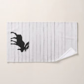 Rustige Wood Moose Bath Towel Set Bad Handdoek (Handdoek)