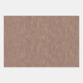 Rustige Wooden Gift Wrap - Hout Style Wrapping Pap Inpakpapier Vel (Voorkant 2)