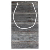 Rustige woudwoudwand klein cadeauzakje (Achterkant)