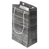 Rustige woudwoudwand klein cadeauzakje (Voorkant Gekanteld)