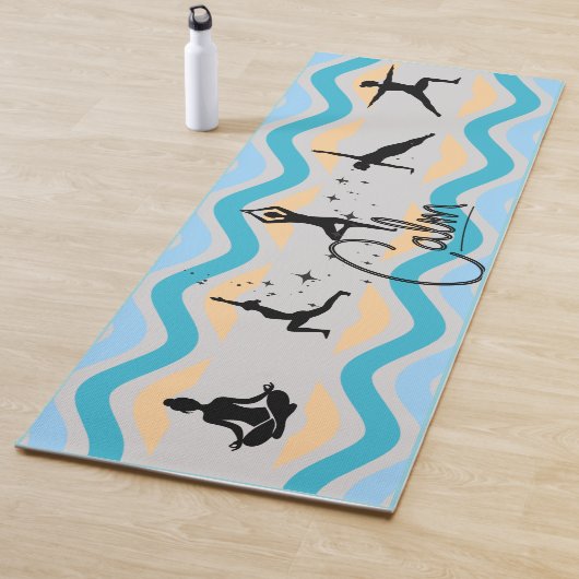 Rustige yogamat | Beach Wave Fitness-oefening (In situ)