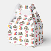 Rustige Zakelijke Bedrijfslogo Kerstmis Bedankdoosjes (Achterkant)