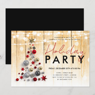 Rustige zakelijke Xmas - Vakantiedagen Koord-lampj Kaart