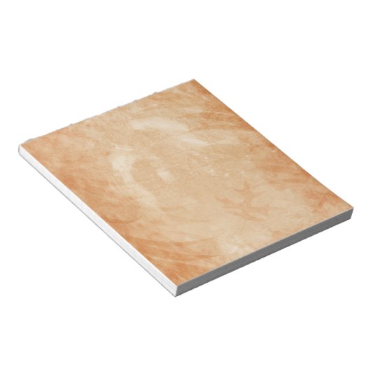 Rustige zandsteen — Eak-bladeren Notitieblok (Schuin)