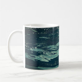 Rustige Zee Golven Kalm Marien Landschap Koffie Koffiemok