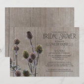 Rustige Zee Holly Bridal Shower Kaart (Voorkant / Achterkant)