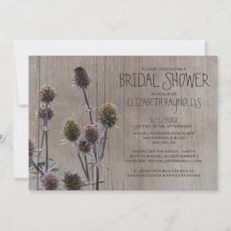 Rustige Zee Holly Bridal Shower Kaart