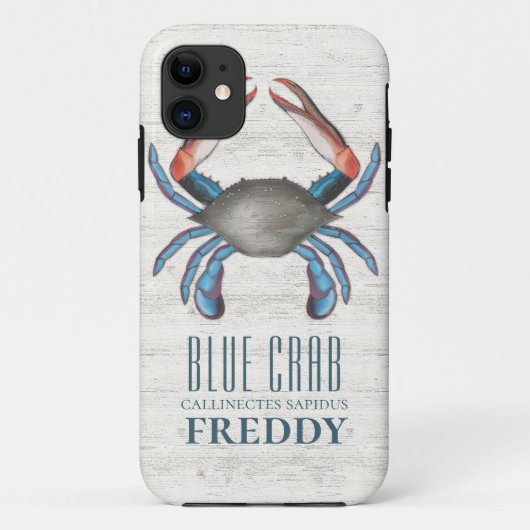 Rustige Zee van de Houtzee Wildlife Nautical Blue  Case-Mate iPhone Case (Achterkant)