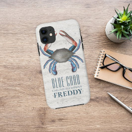 Rustige Zee van de Houtzee Wildlife Nautical Blue  Case-Mate iPhone Case