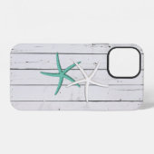 Rustige Zeester Verweerd Hout iPhone Hoesje (Achterkant horizontaal)
