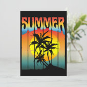RUSTIGE ZOMERONDERGANG KAART (Staand voorkant)