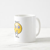Rustige zone - koffie mok (Voorkant rechts)