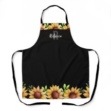 Rustige zonnebloem - aangepast monogram