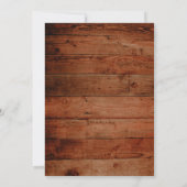 Rustige Zonnebloem Barn Vrijgezellenfeest Kaarten (Achterkant)