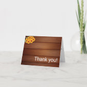 Rustige zonnebloem bedankkaart (Voorkant)