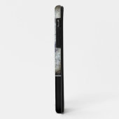 Rustige zonnebloem Butterfly Ephemeral Monogram Case-Mate iPhone Case (Achterkant/links)