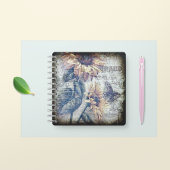 Rustige zonnebloem Butterfly Ephemeral Recipe Notitieboek