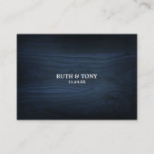 Rustige zonnebloem|Daisy Wedding Enclosure Card Informatiekaartje (Achterkant)