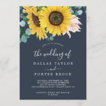 Rustige zonnebloem Eucalyptus | Navy the Wedding o