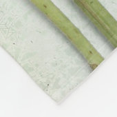 Rustige zonnebloem Geel Mustard Personal Fleece Deken (Hoek)