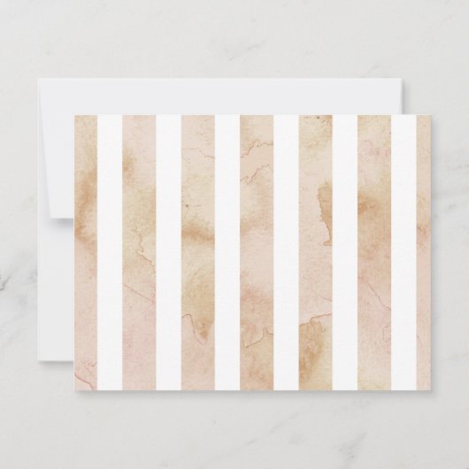 Rustige zonnebloem - gepersonaliseerde banketbakke notitiekaartje (Achterkant)