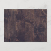 Rustige zonnebloem | Hout Dank u Kaart voor ontvan (Achterkant)