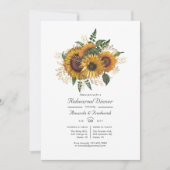 Rustige zonnebloem Landschuur repetitie Kaart (Voorkant)